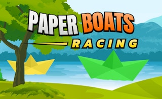 Image Paper Boats Racing